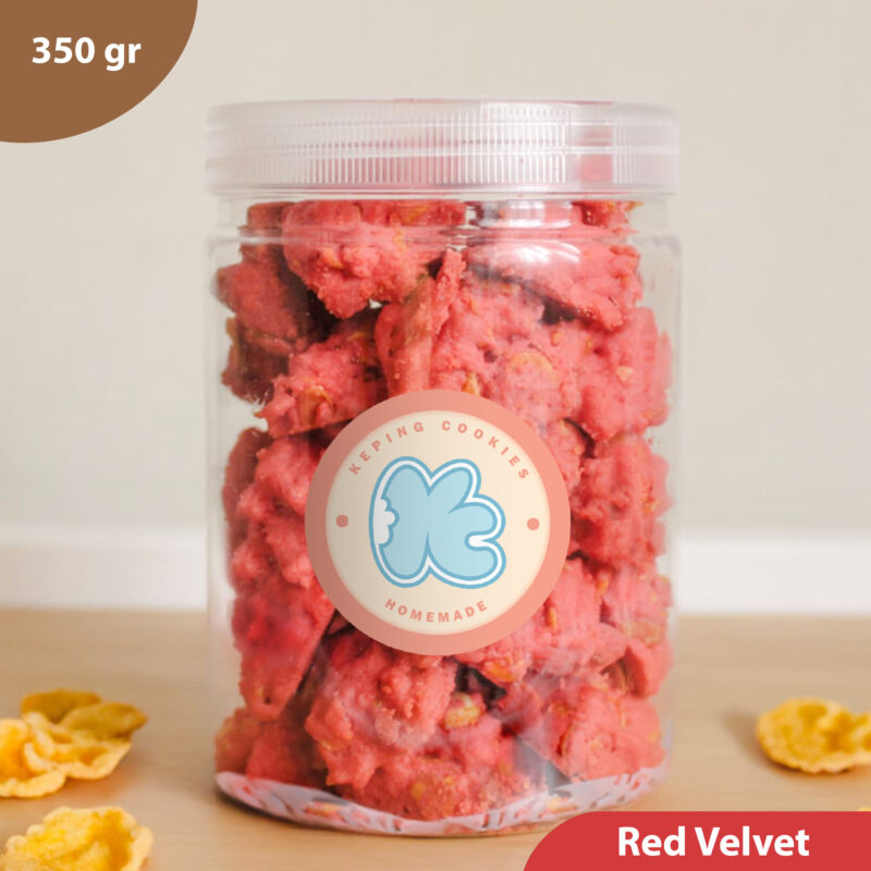 Cornflakes Cookies - 350 gr (Original/Matcha/Chocolate/Strawberry/Red Velvet) - Image 5