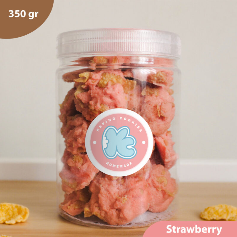 Cornflakes Cookies - 350 gr (Original/Matcha/Chocolate/Strawberry/Red Velvet) - Image 4